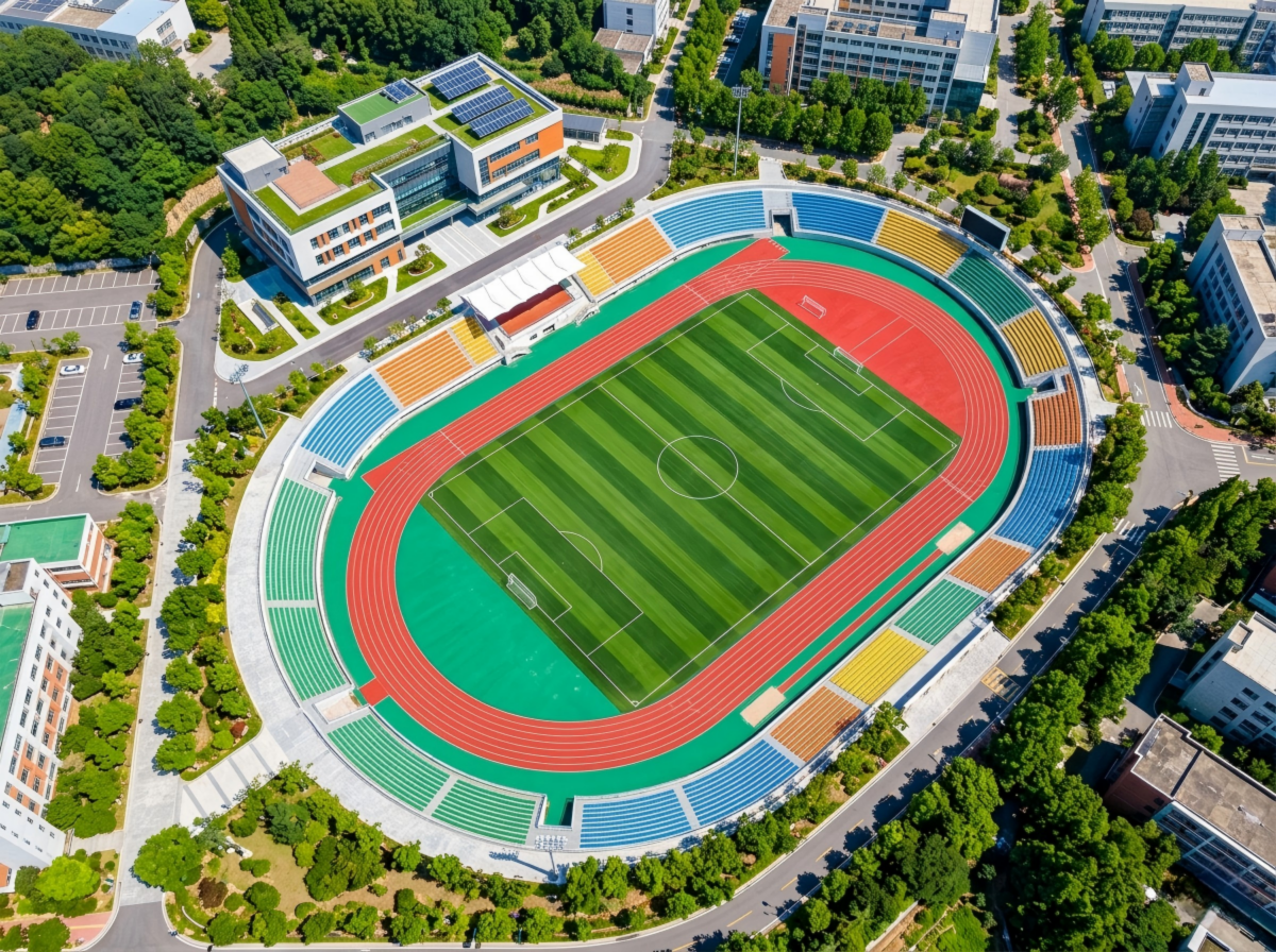 广州市透气型塑胶跑道EPDM塑胶跑道 - 方案